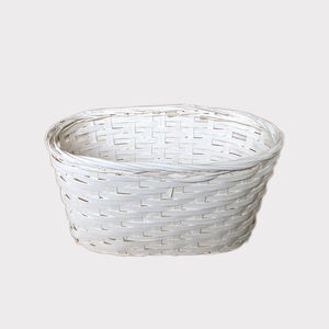 Cestas de almacenamiento de bambú reciclado redondas hechas en fábrica de artesanías de Vietnam para regalo de Navidad y bandejas de mimbre para uso en la cocina - Product Image 6