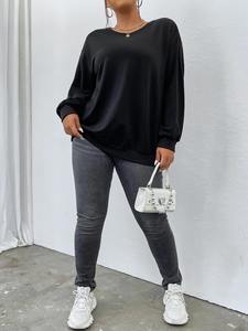 Vente chaude Design à la mode sweat femme 100% coton respirant confortable pulls décontractés - Product Image 5