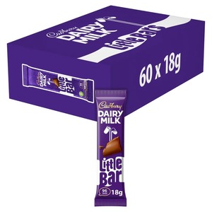 Barras de Chocolate Cadbury Dairy Milk Little Bar - 18g (Caja de 60) - Product Image 4