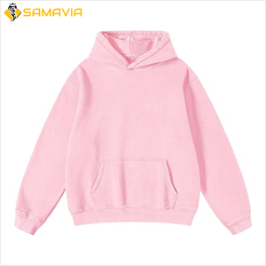 Stylish Oversized Acid Wash <b>Hoodie</b> for Men and Women 100% Cotton Urban Fashion Wear with Sweatpants for Winter - Product Image 1