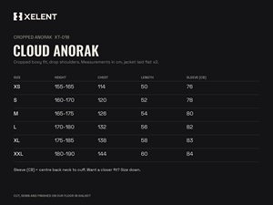 Anorak court blanc doux et anthracite, anorak Ripstop personnalisé avec logo OEM, streetwear unisexe fabriqué en usine - Product Image 6