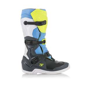 Cuero transpirable Moto Motocross Zapatos de cuero Racing Moto Motocross Botas para hombres - Product Image 4