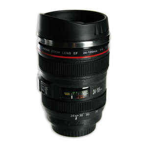 Termo de 17 oz con Tapa de Rosca para Viajes y Regalos Empresariales, Diseño de Lente de Cámara, Aislamiento Térmico Superior para Frío - Product Image 1