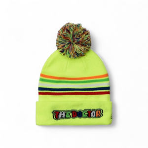 Gorro de Invierno con Rayas VR46 para Niños, a Prueba de Viento, para <span class=keywords><strong>Valentino</strong></span> Rossi -VRKBE307828 - Product Image 2
