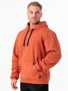 Sudaderas con Capucha Color Naranja al por Mayor, Sudadera con Capucha Personalizada para Hombre, 100% Algodón, Manga Larga, Estilo Casual, con Diseño Estampado o Liso - Product Image 3