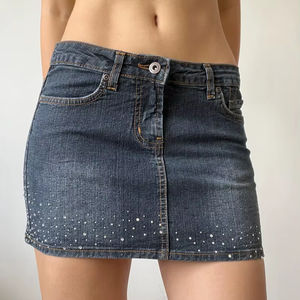 กางเกงยีนส์ขาสั้นทรงวินเทจ - Product Image 1