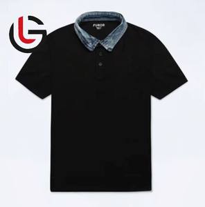 Los mejores hombres para Polo Hot High-End Top Seller Tallas grandes Cómodo 100% Tela de punto de algodón de alta calidad - Product Image 4