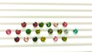 Bán buôn 3 mét bất đa <span class=keywords><strong>Tourmaline</strong></span> mặt bán quý đá quý tự nhiên vòng hình dạng đối với trang sức làm - Product Image 4