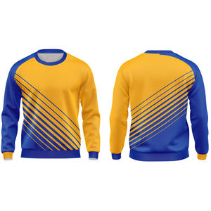 Sweatshirts surdimensionnés à col rond pour hommes personnalisés avec impression numérique Tissu polaire de taille XS Fourniture en gros Saison d'été - Product Image 6