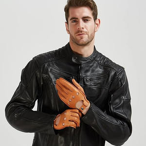 Diseño personalizado invierno más cálido guantes de conducción agujeros para nudillos estilo ajustable correa de muñeca guantes para conductores - Product Image 6