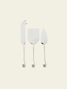 Decorative Stainless Steel Cheese Set Polished Finish Handles Manual <b>Dishwasher</b> Safe Modern Design for Elegant Dining Interiors - Product Image 6