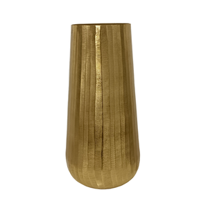 Florero de hierro con diseño de posavasos hecho a mano con acabados vintage, maceta decorativa para interiores para el hogar y la sala de estar, jarrón para suelo de boda - Product Image 1