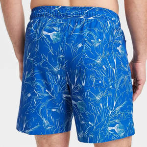 2025 nouvelle impression par Sublimation hommes Shorts d'été séchage rapide vêtements de plage Shorts de bain tenue décontracté court Logo personnalisé hommes Shorts - Product Image 4