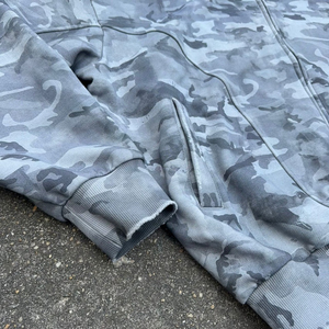 2025 nouveauté personnalisé hommes sweats à capuche fermeture éclair à capuche poids lourd Sublimation fermeture éclair à capuche haute qualité cravate teint pour hommes - Product Image 5