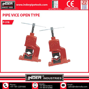 Herramientas de tornillo de tubo de tipo abierto de alta calidad, Base fija de alta precisión, tornillo de banco DIY, herramientas abiertas de hierro fundido personalizables, OEM al por mayor - Product Image 2