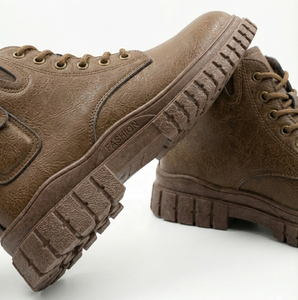 Bottes Western en Cuir Véritable pour Hommes Obexa IRONX, Chaussures Décontractées à Enfiler, Durables, Toutes Saisons, Chaussures de Travail - Product Image 5