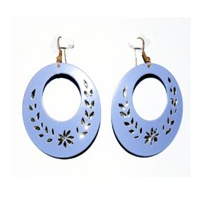 Boucles d'oreilles en résine simple pour femmes, style tendance, fabrication artisanale indienne - Product Image 3