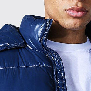 Lightweight <b>Thin</b> Men's <b>Waterproof</b> Windproof Reversible Breathable Hooded Puffer <b>Jacket</b> Winter Outdoor Stylish Streetwear - Product Image 6