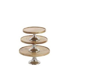 ขาตั้งโลหะสำหรับวางเค้กของหวาน,ที่ตั้งเค้กงานแต่งงานสำหรับตกแต่งเค้กวันเกิดวันวาเลนไทน์2อัน - Product Image 4