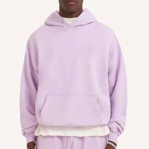 Premium Quality Black Regular Fit Men's Full Sleeves 100% Cotton Fleece Autumn Windproof Eco-Friendly Solid Casual <b>Hoodie</b> - Product Image 5