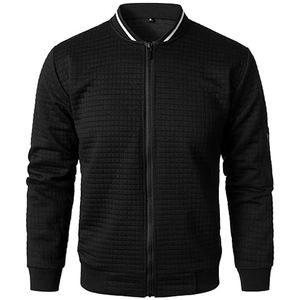 Veste de baseball en molleton de coton personnalisée pour hommes col montant sans capuche personnalisable veste Letterman Varsity - Product Image 2