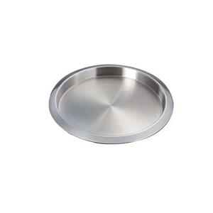 Plateau de service élégant en argent avec vernis brillant pour hôtel et vaisselle plateau de service en acier inoxydable avec poignée pour la cuisine - Product Image 4