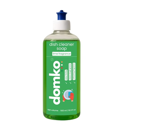 Mild Lime Dish <b>Cleaner</b> Liquid 500ml Paraben Free Daily Wash for Removing Oil and Stains with Fresh Clean Scent - Product Image 2