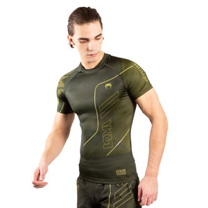 ชุดกางเกงขาสั้นแขนยาว MMA BJJ ชุดป้องกันผดผื่นและรัดรูปแบบปรับแต่งได้เต็มรูปแบบไม่มี GI Gear ยืด Jitsu Jiu Jitsu - Product Image 1