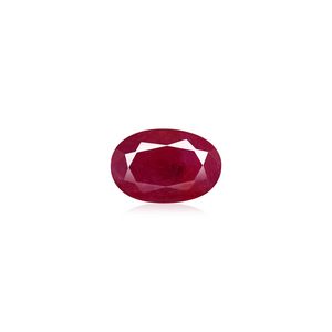 Esmeralda Roja Natural Facetada de 4.08 Quilates y Zafiro de Corte Ovalado en Forma de Corazón y Estrella para Accesorios de Joyería (Tratado con Calor) - Product Image 1