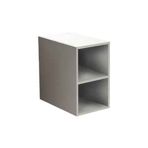 Juego de Baño Vieste con Mueble Suspendido de Base Abierta en Gris Perla de 30 cm - Product Image 1