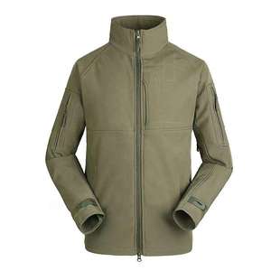 Chaqueta Impermeable para Hombre, Chaqueta Softshell Personalizada con Logotipo, Cortavientos Impermeable, Chaqueta Softshell de Poliéster para Hombre, Servicio OEM - Product Image 4