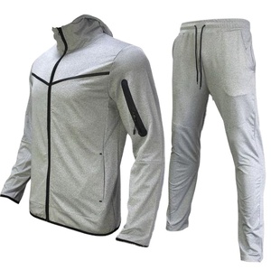Logo personnalisé Tech Fleece Zip Hommes Survêtement Imprimé Football Jogging Vêtements en grande taille pour la saison d'hiver - Product Image 1