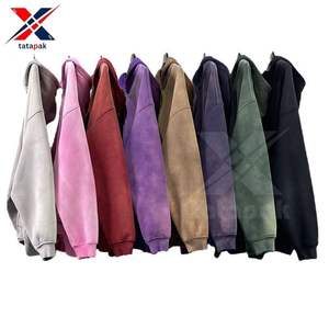 Sudaderas con capucha bordadas para hombre recién llegadas con tejido de lana de algodón de alta calidad directo de fábrica al por mayor - Product Image 6