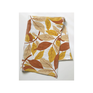 Personalizable hojas secas Golf diseño toallas de cocina 100% algodón bordado 250 GSM estilo abstracto India MOQ 50 B2B OEM a granel - Product Image 2