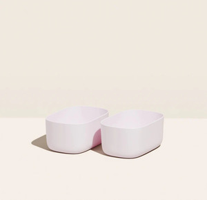 Minimalist White PP Storage Box <b>for</b> <b>Bedroom</b> Injection-Lid Sundries Organizer Decorative Rectangle Storage <b>Bin</b> - Product Image 6