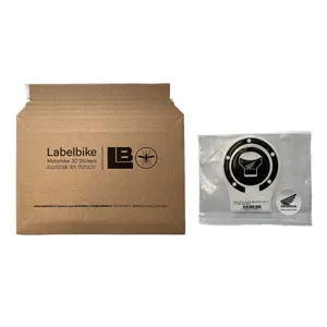 Adesivo Personalizzato Bianco per Tappo Serbatoio Moto Honda (5 Fori Impermeabile) - Product Image 4