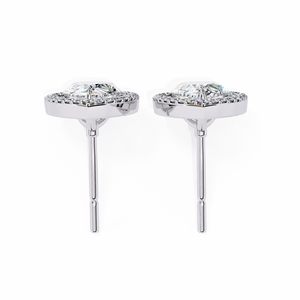 Venta al por mayor a granel 14K oro elegante Stud pendientes laboratorio crecido diamante CVD para las mujeres - Product Image 6