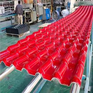 Tôles de <span class=keywords><strong>toiture</strong></span> ondulées en résine synthétique plastique haute résistance, résistantes aux chocs et ignifuges - Product Image 6