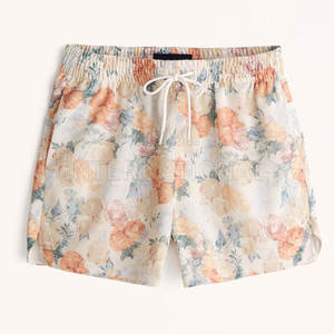 <b>Mens</b> Summer Beach Athletic Quick Dry Mesh <b>Shorts</b> Custom Wholesale Sublimated Embroidery with <b>Elastic</b> <b>Waist</b> Pockets Sets Style - Product Image 1