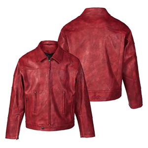PU <b>Leather</b> <b>Men</b> Zipper <b>Jackets</b> Manufacturer Premium Fashion <b>Jacket</b> For <b>Men</b> Customize Design OEM Wholesale <b>Men</b> <b>Jacket</b> - Product Image 4