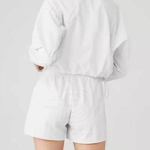 Nouveau Style Custom Made Femmes Shorts Couleur Personnalisée Femmes Shorts À Vendre Femmes Shorts bouffée impression broderie - Product Image 5