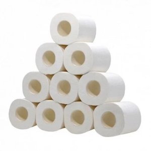 Rollo de papel higiénico suave de 2 3 capas con núcleo en relieve de pulpa de madera virgen, venta directa de fábrica ecológica - Product Image 2
