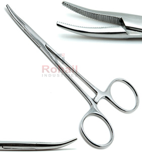 Rohailin — pinces de verrouillage moustiques 5.5 pouces, Instruments chirurgicales incurvés sur mesure, fabriqué au Pakistan - Product Image 6