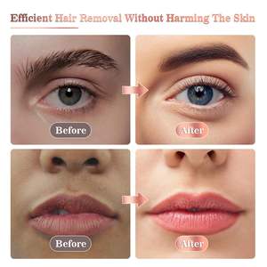 Afeitadora Eléctrica USB para Mujer, Depilación Corporal y Facial sin Dolor con Luz LED - Product Image 4