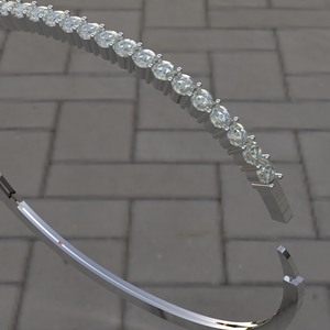 Avarta เงินสเตอร์ลิงประดับเพชรแบบอเมริกันหรือข้อมือ - Product Image 4