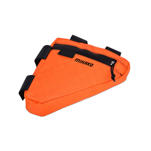 กระเป๋าจักรยานทรงสามเหลี่ยมสำหรับติดโครงด้านหน้าชิ้นส่วนจักรยานกันน้ำ - Product Image 3