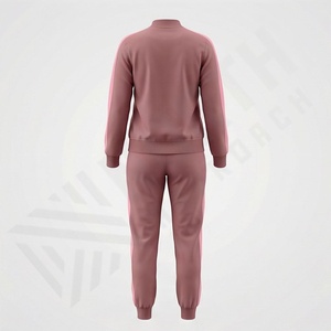 Conjunto Deportivo Informal de Invierno para Mujer, Estilo Vintage, con Sudadera con Capucha y Cremallera Larga, Pantalones Deportivos de Algodón 100% Transpirable - Product Image 2