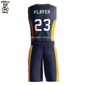 Uniforme de Baloncesto Deportivo con Costuras Resistentes, Combinaciones de Colores Personalizadas para Prácticas de Equipo y Juegos en Interiores - Product Image 3