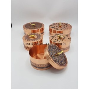 Durable Galvanized Metal Kitchen <b>Container</b> <b>Boxes</b> Perfect for Organizing Pantry Items and Baking Supplies - Product Image 6