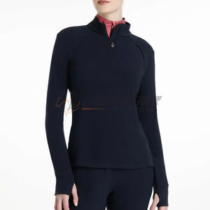Sudadera de equitación Ecuestre para mujer, ropa de entrenamiento cómoda a prueba de viento, puente de calidad asequible, servicio OEM personalizado - Product Image 1